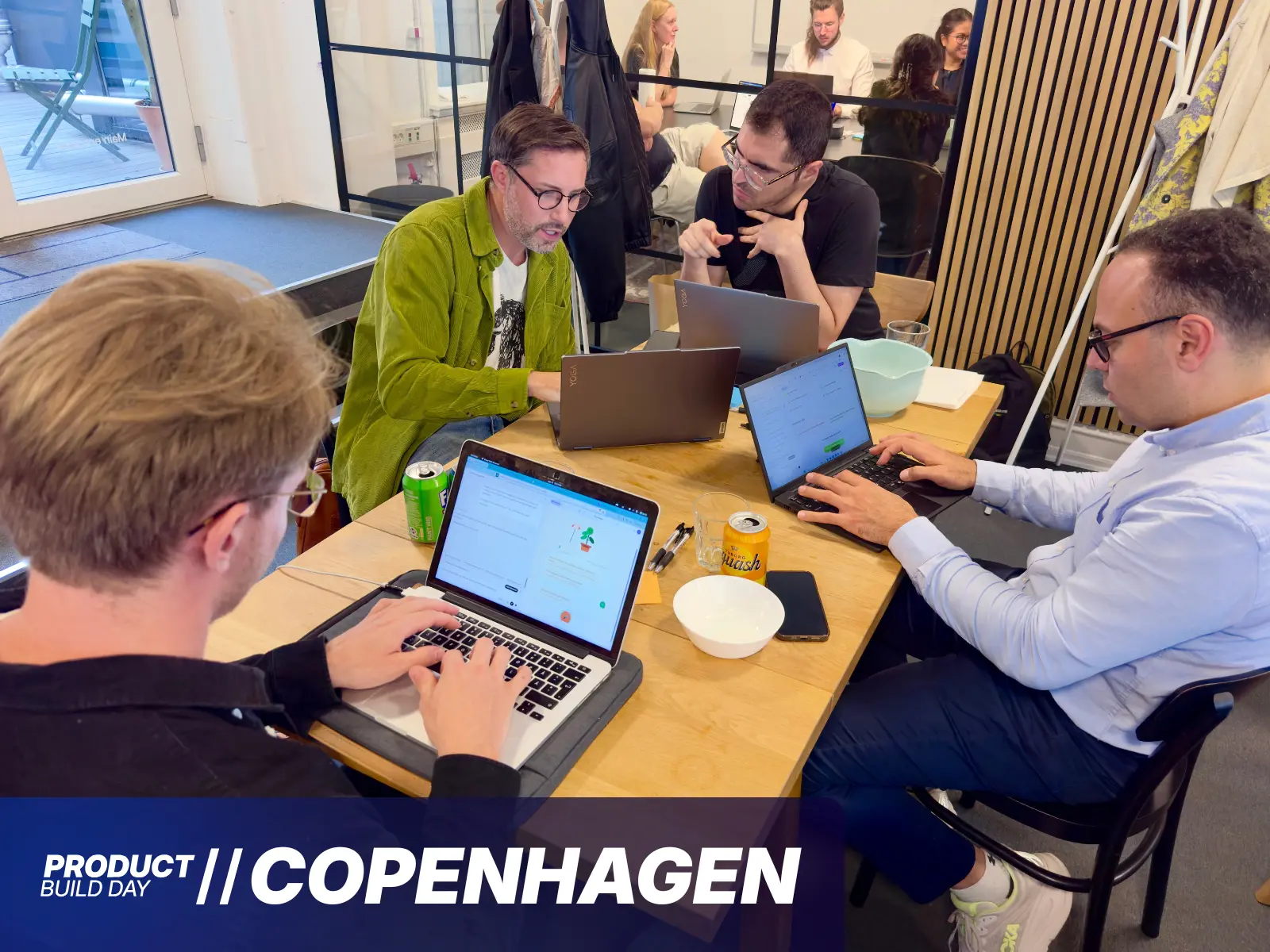 The room during a build at the Copenhagen edition