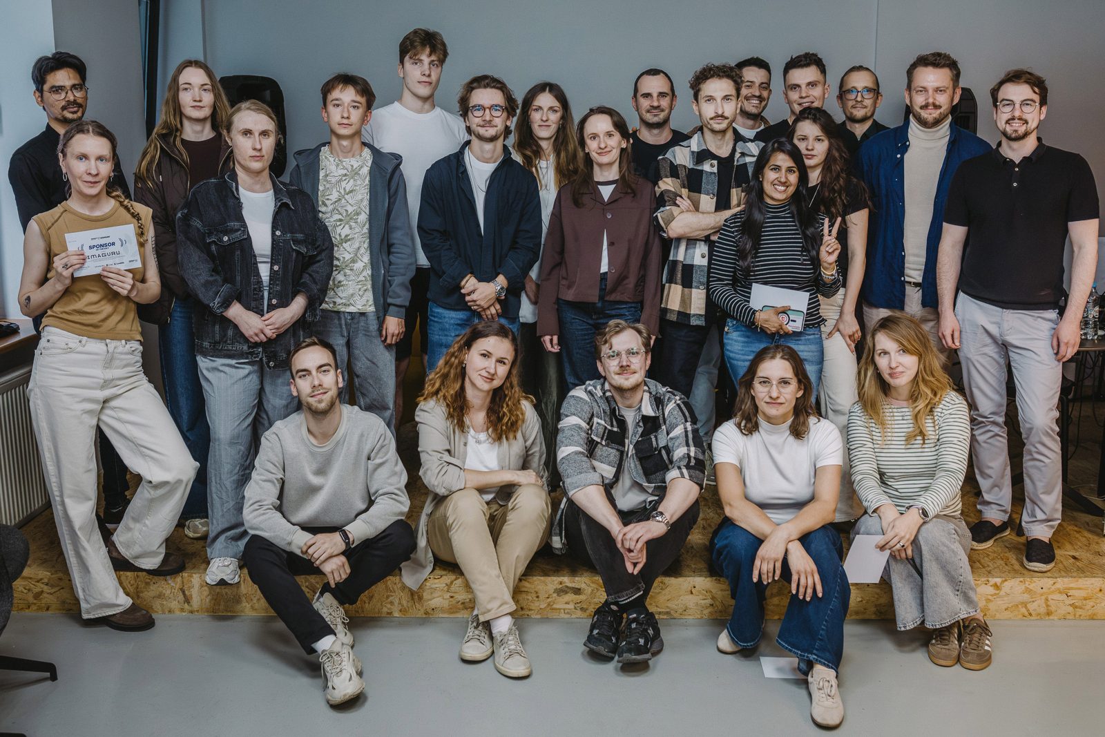 All Product Build Day Warsaw participants together at Imaguru