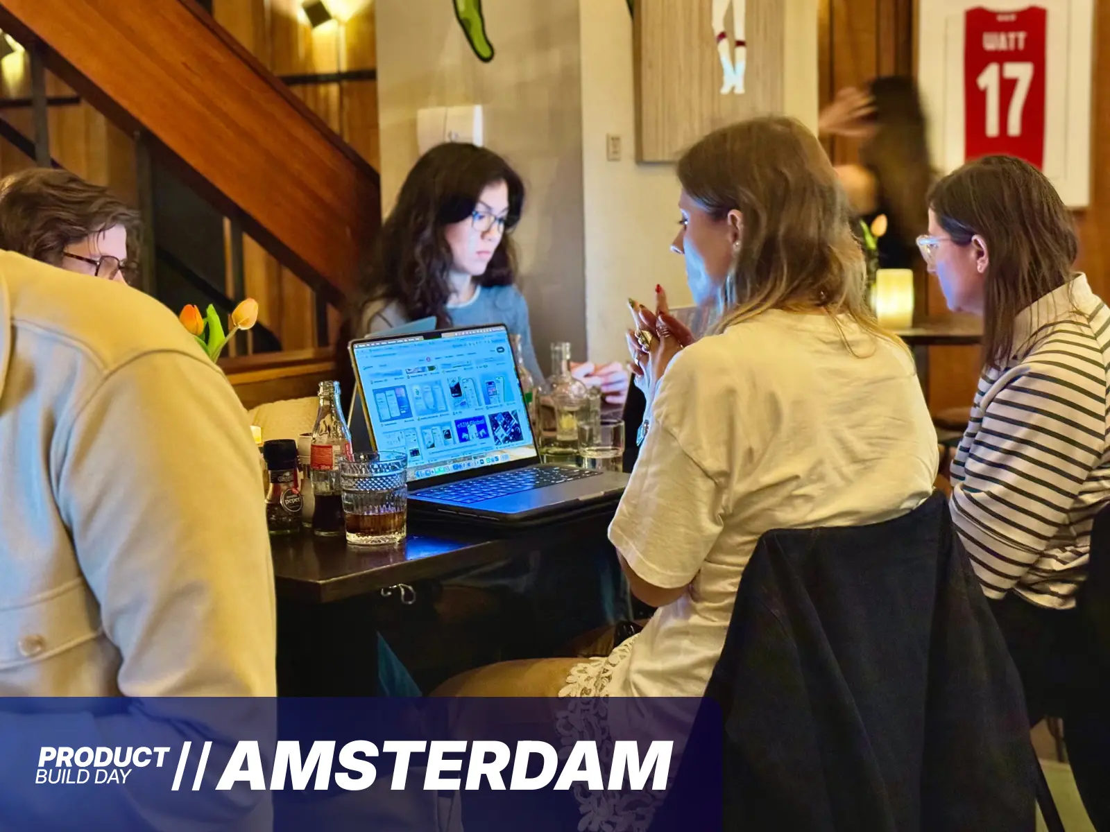 Builders building together at the Amsterdam edition