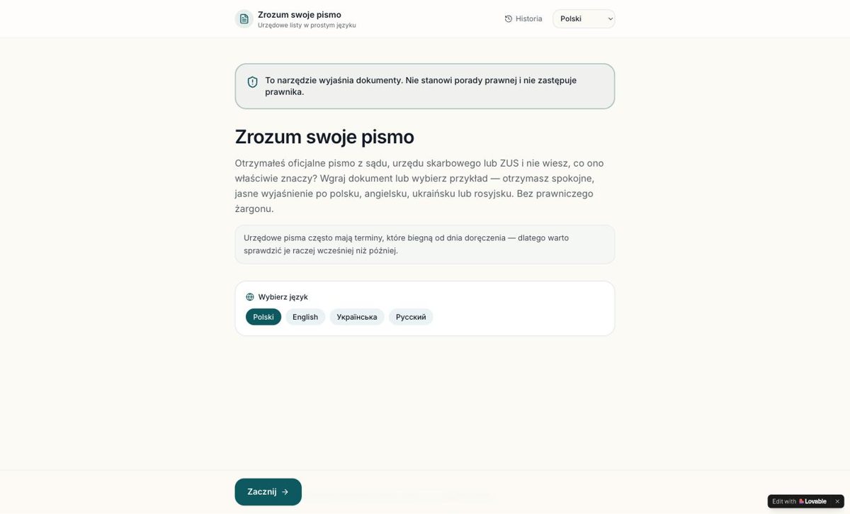 Jasny Dokument by Zenobia Gawlikowska