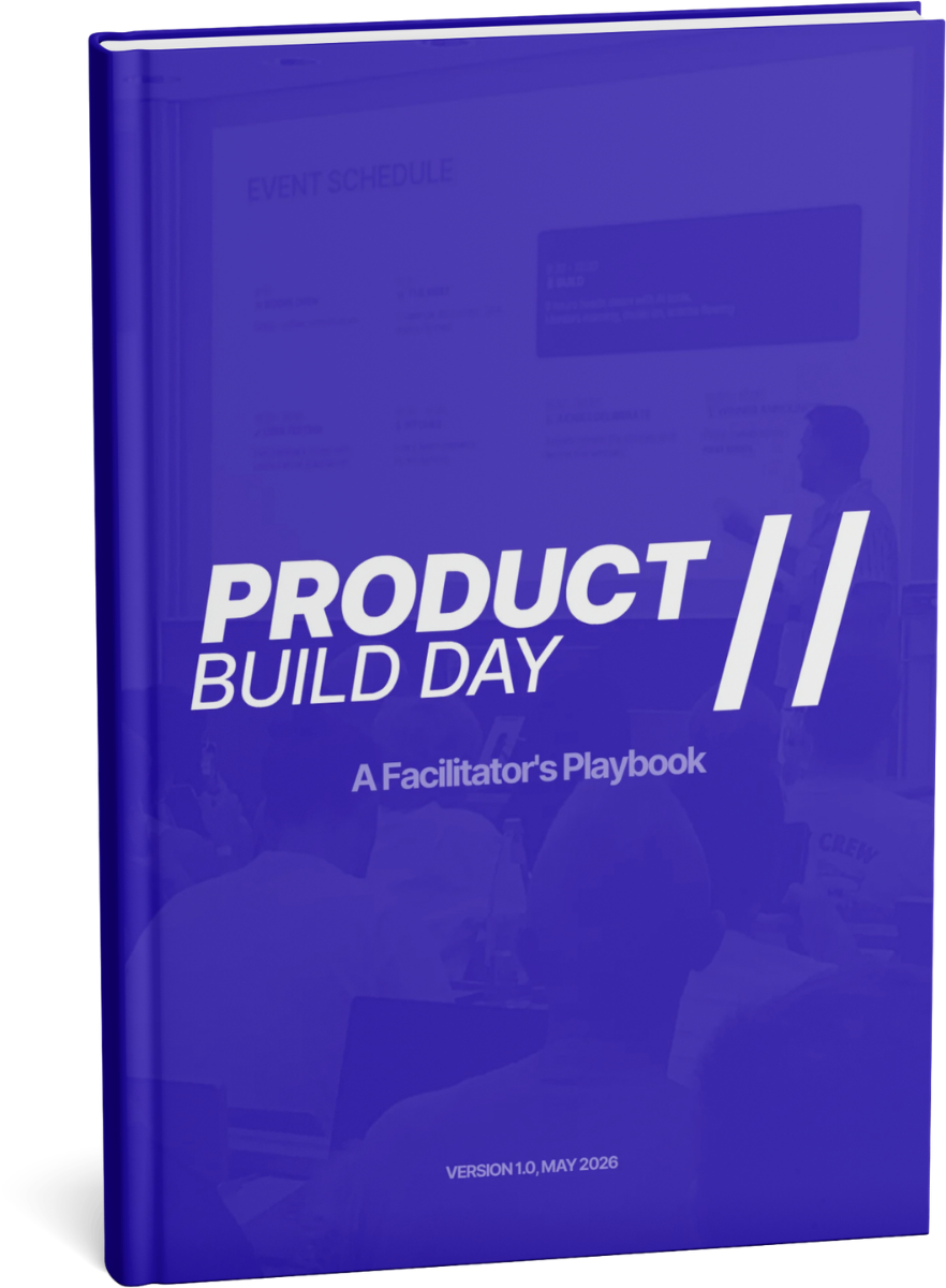 Product Build Day Facilitator's Playbook book cover