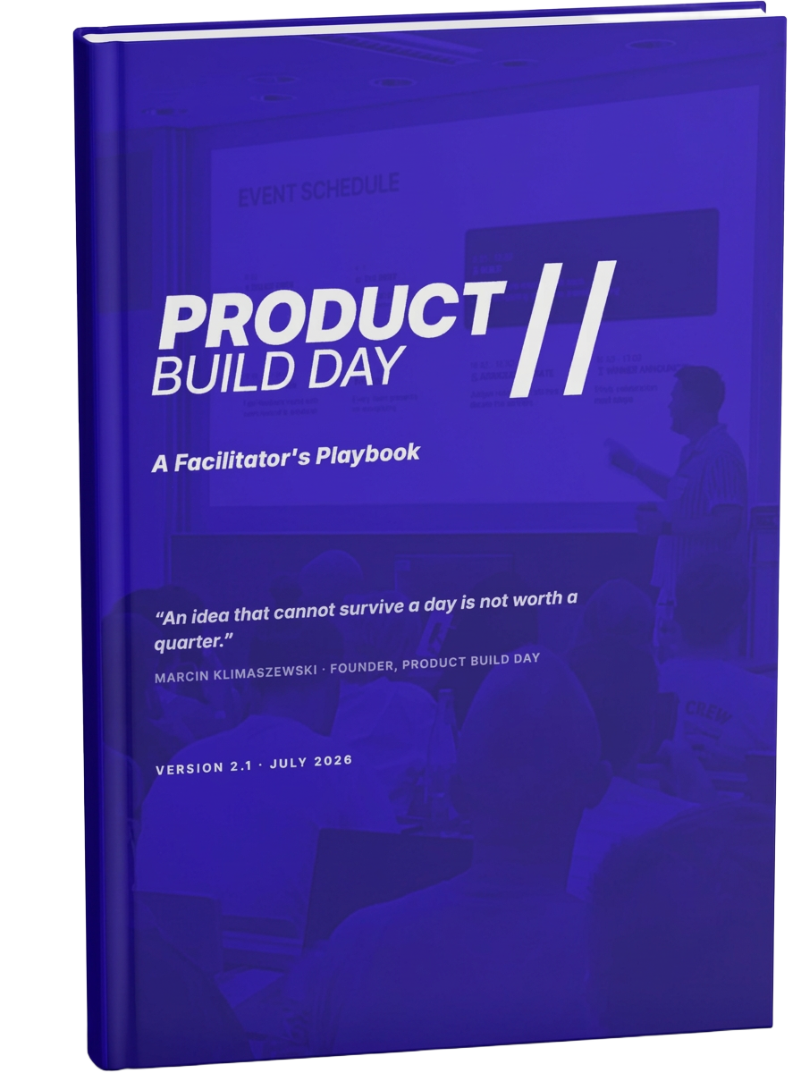 Product Build Day — A Facilitator's Playbook cover